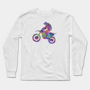 Motocross dirt bike Long Sleeve T-Shirt